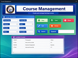 COURSE MANAGEMENT SOFTWARE